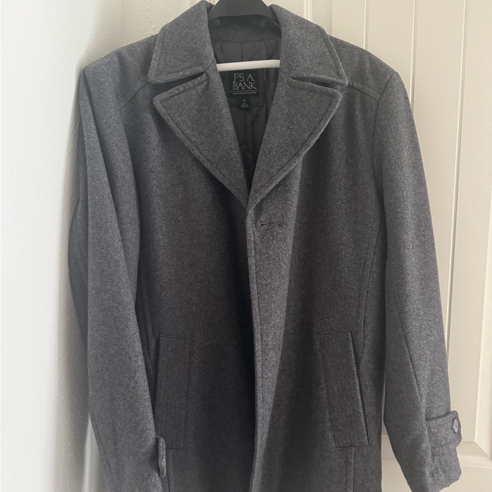 JOSABANK Executive Collections Men’s Winter Pea Coat